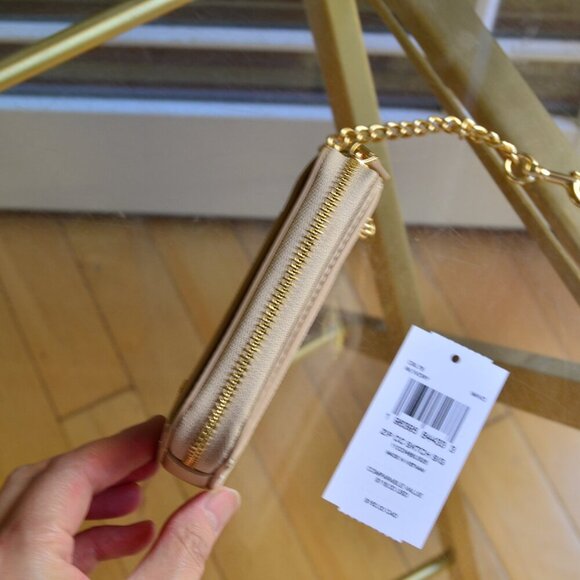 Coach CBL78 Zip Card Case In Sketch Signature Canvas - Picture 5 of 9